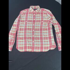 Polo Ralph Lauren Women’s Western Style Plaid Shirt Size Large